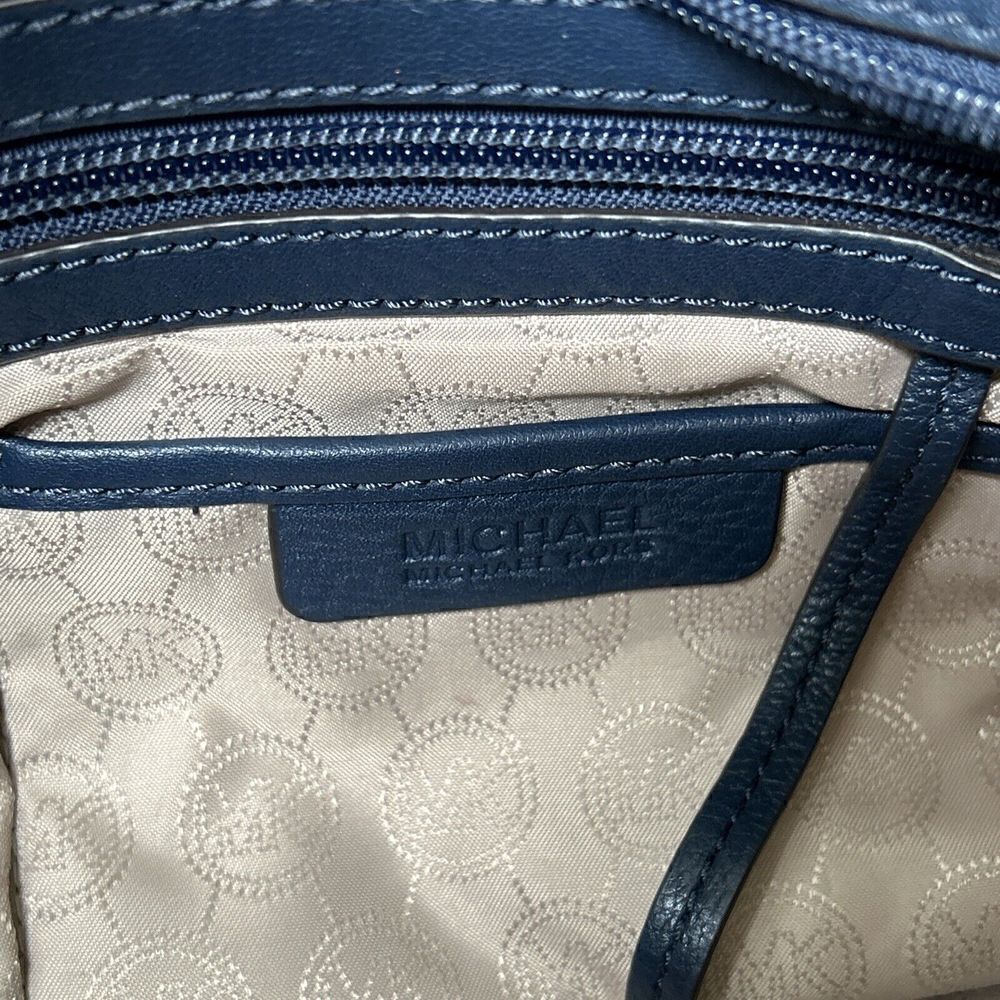 Michael Kors Pebbled Leather Medium Tote Handbag  Zip Closure NB-1504 30H4GBFT6L - Picture 7 of 10